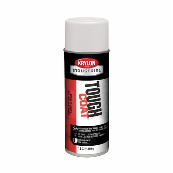 Krylon TOUGH COAT ACRYLIC ENAMEL SPRAY PAINT, 12 OZ CONTAINER, LIQUID FORM, WHITE, 20 TO A03720007 - main
