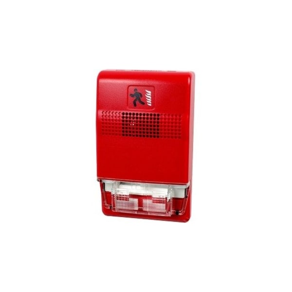 Edwards Signaling Horn, Marked Fire, Red EG1RF-P - main