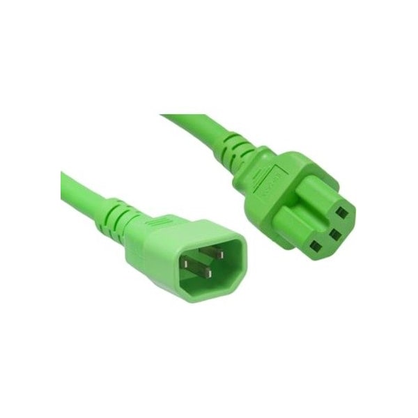 Unc Group POWER- CORD C14 TO C15 15AMP GR PWCD-C14C15-15A-10F-GRN - main