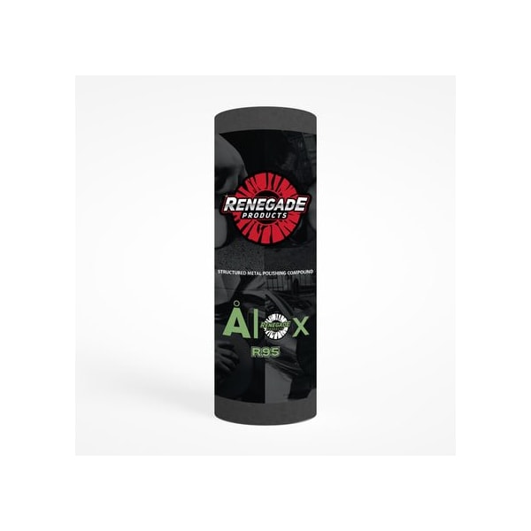 Renegade Products Usa AlOx Structured Polishing Compounds, Full Tube, R95: High Cut Green CBMR95-MBAR - main