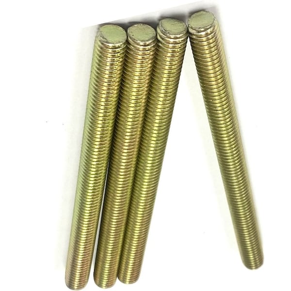Zmg Fasteners Plus 7/16 - 20 X 6FT L FULLY THREADED STRAIGHT ROD SAE GR 8 J429 ZINC TRIVALENT YELLOW 2046001 - main
