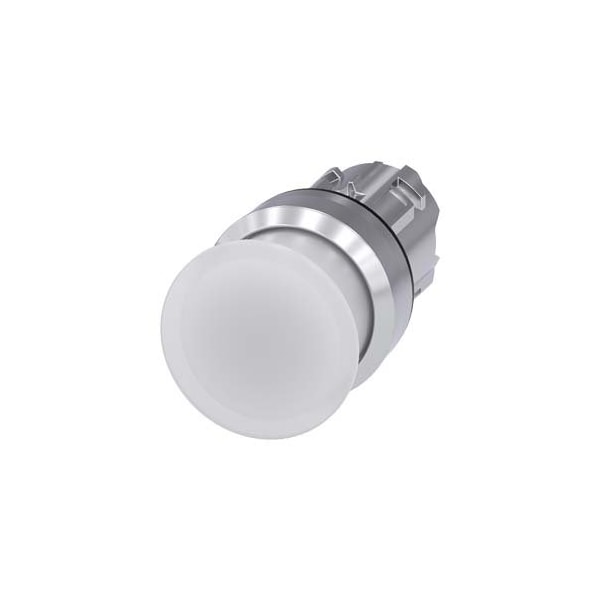 Siemens Illuminated mushroom pushbutton, 22 mm, round, metal, shiny 3SU1051-1AD60-0AA0-ZY19 - main