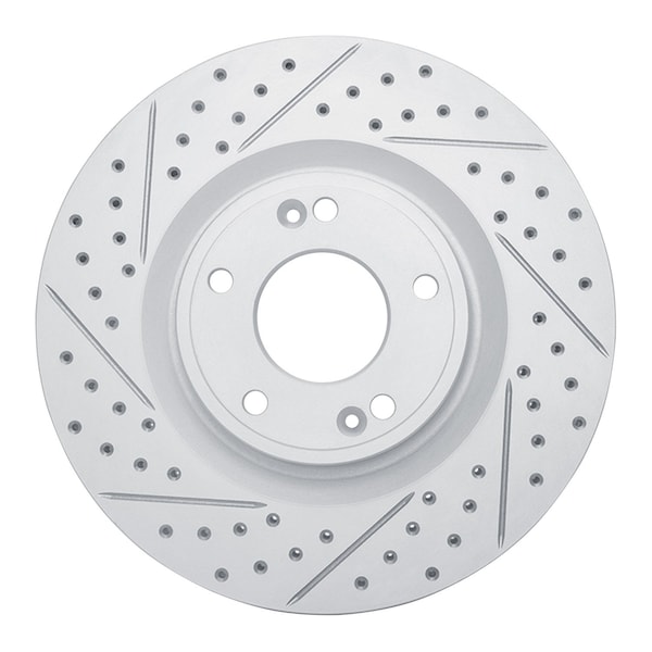 Dynamic Friction Co DFC Geoperformance Rotor - Drilled and Slotted 830-03034L - main