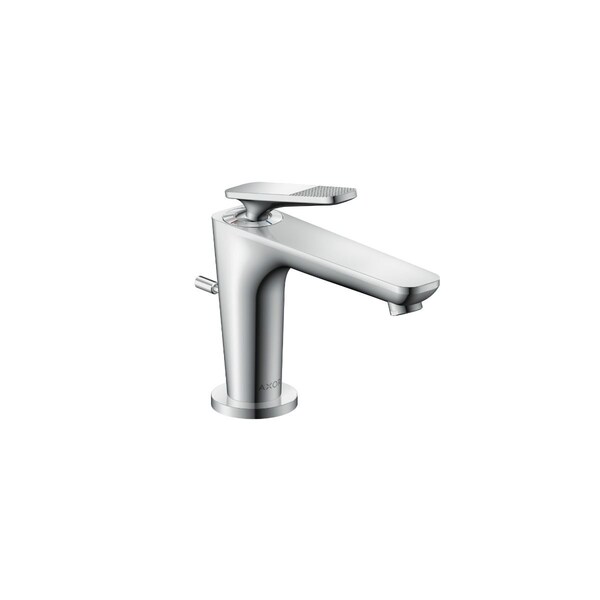 Axor Citterio C Single-Hole Faucet 90 CoolStart with Pop-Up Drain-Cubic Cut, 1.2 GPM in Chrome 49011001 - main