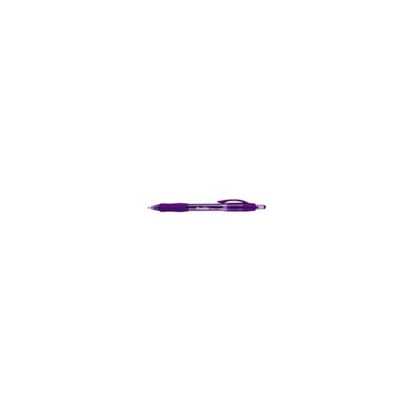 Paper Mate Retractable Ballpoint Pen, 1.4 mm, Purple PK12 35830 - main