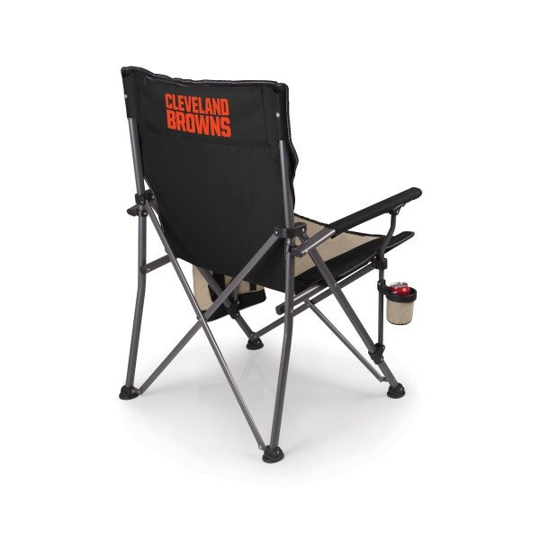 Picnic Time Family Of Brands NFL Cleveland Browns - Big Bear XXL Camping Chair with Cooler 808-00-175-085-2 - main