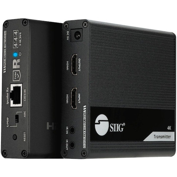 Siig 4K60 HDMI EXTENDER W/IR, HDR & ARC CE-H26L11-S1 - main