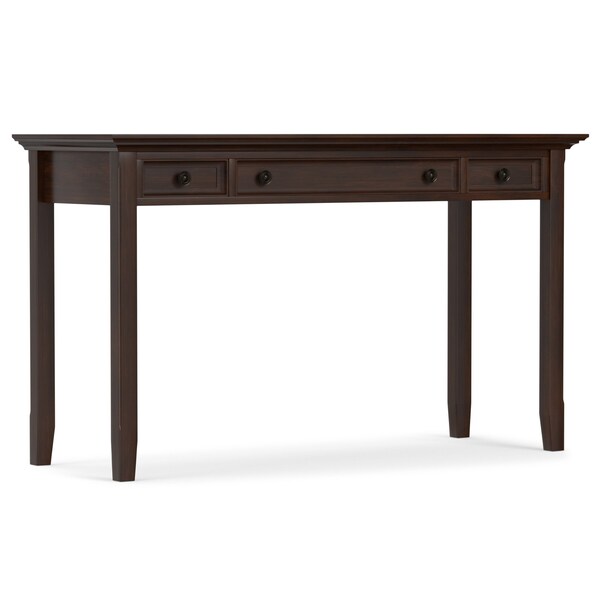 Homeroots 54" Brown Solid Wood Computer Desk 640676 - main