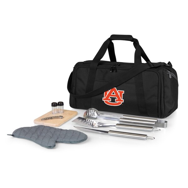 Picnic Time Family Of Brands NCAA Auburn Tigers BBQ Kit Grill Set & Cooler, BBQ Accessories 757-06-175-044-0 - main