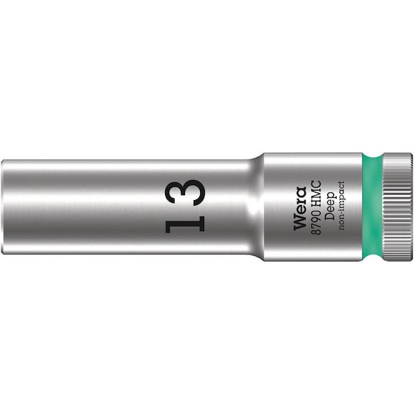 Wera 8790 HMC Deep socket with 1/2 in drive, 10 x 83 mm 5004550001 - main