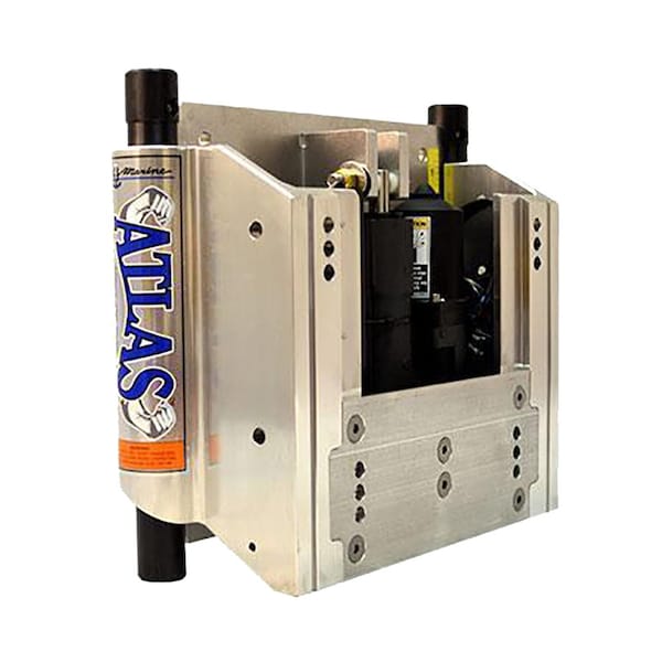 T-H Marine Supplies T-H Marine ATLAS 4in Set Back Hydraulic Jack Plate STD Polished AHJC-4V-DP - main