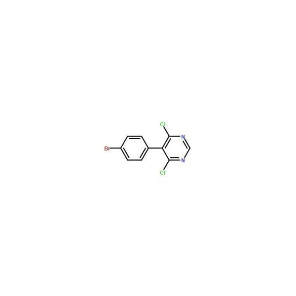 Ak Scientific 5-(4-Bromophenyl)-4, 6-dichloropyrimidine (10g), CAS 146533-41-7 3309AH-10g - main