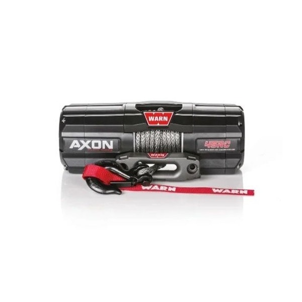 Warn Vehicle Mounted Recovery Winch 12 Volt Electric 4500 Lb Capacity Spydura Synthetic Rope 110340 - main