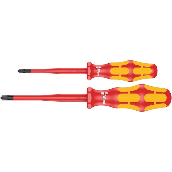 Wera 165 iS PZ/S # 1 + 2 Screwdriver set Kraftform Plus series 100. With reduced blade diameter, 2 pieces 5006470001 - main