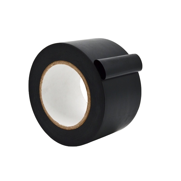 Wod Tape PWTB20 Heavy Duty Pipe Wrap Tape SPVC Black 4 in. x 33 yds, 12PK WOD PWTB20-04000-12-33-BLA - main