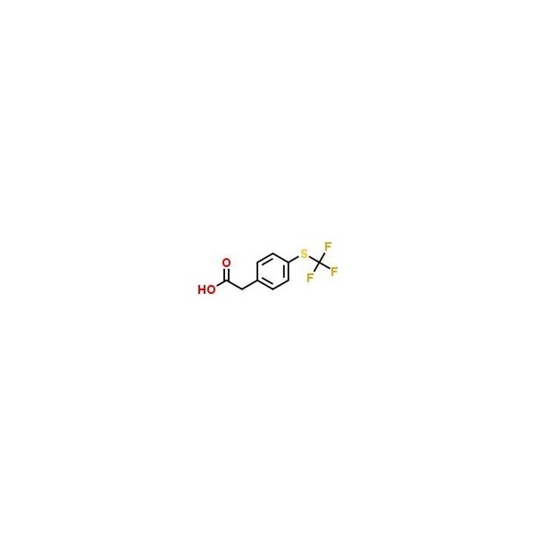 Ak Scientific 2-(4-((Trifluoromethyl)thio)phenyl)acetic acid (1g), CAS 243977-23-3 D367-1g - main