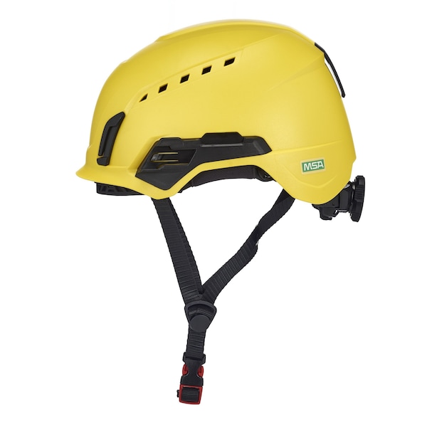 Msa Safety V-Gard H2 Safety Helmet, Vented, Type 2, Class C, Yellow 10242631 - main