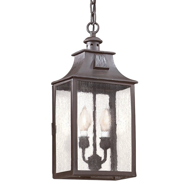 Troy Lighting Newton 2 Light Lantern 5.5 In. Soft Off Black F9004-SFB - main