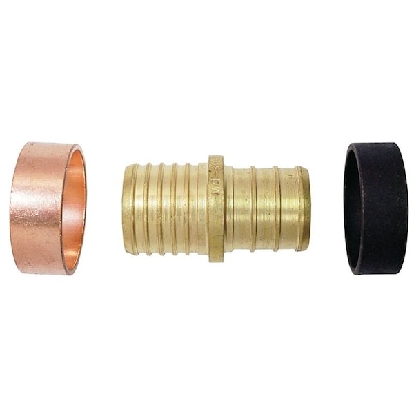 Apollo Valves Coupler Pex Brs-To-Poly 3/4In APXBC3434 - main