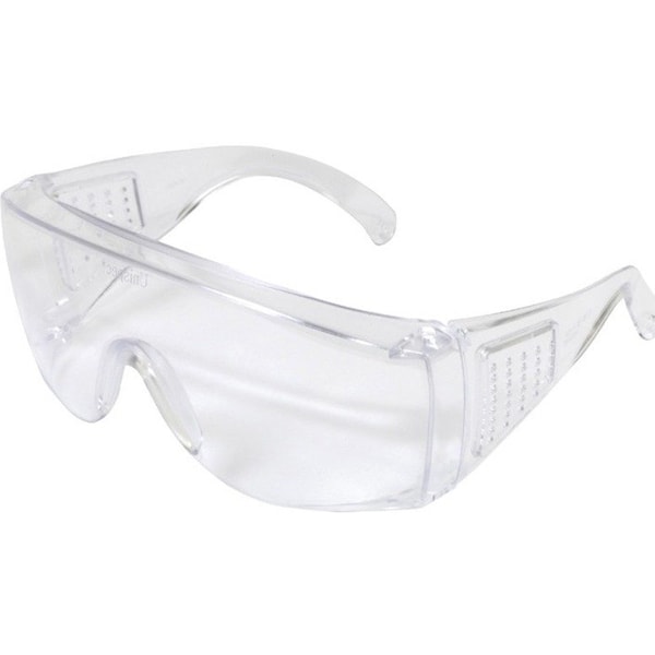 Kleenguard V10 Unispec II, Safety Glasses, Uncoated, Clear Lens, Clear Frame, Frameless 25646 - main