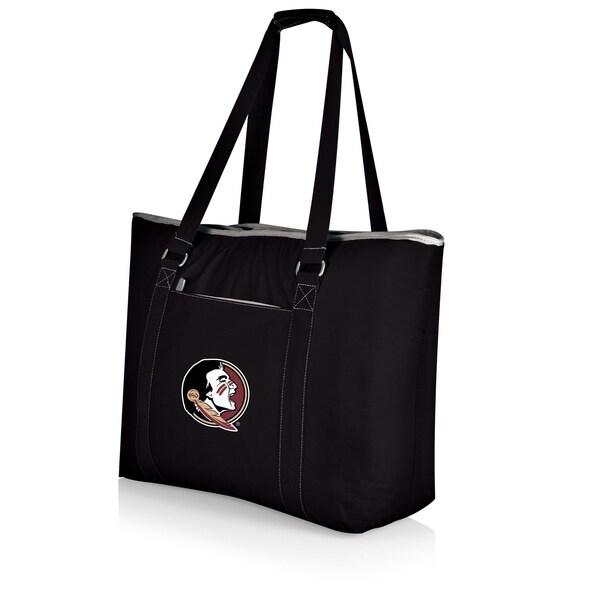 Picnic Time Family Of Brands NCAA Florida State Seminoles Tahoe XL Tote Cooler Bag - Soft Cooler Bag - Picnic Cooler, Black 598-00-175-174-0 - main