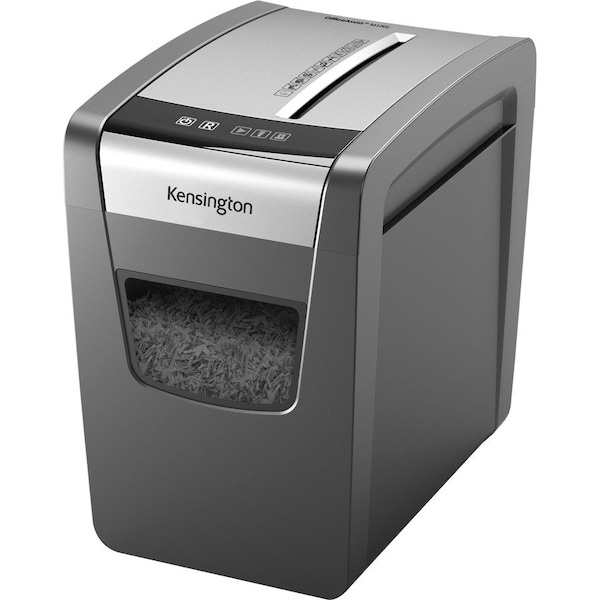 Kensington WITH ITS SLIM, SLEEK DESIGN, THE OFFICE ASSIST SHREDDER M100S ANTI-JAM CROSS CUT K52076AM - main