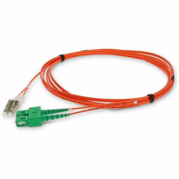 Add-On Addon 3M Asc (Male) To Alc (Male) Straight Orange Os2 Duplex Fiber ADD-ASC-LC-3M5OM2 - main
