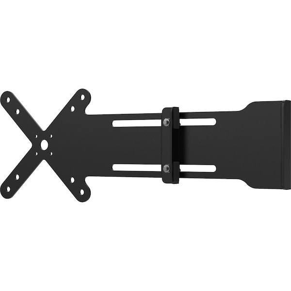 Cta Digital ADJUSTABLE CARD READER HOLDER W/ VESA PLATE (BLACK) ADD-CRHVESAB - main
