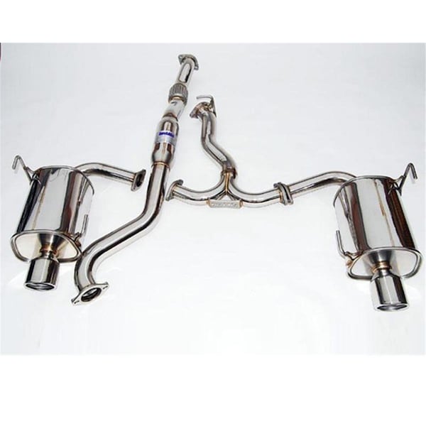 Fiesta 76 mm N1 Titanium Tip Cat-back Exhaust for 2003-2006 Evo FI3847710 - main