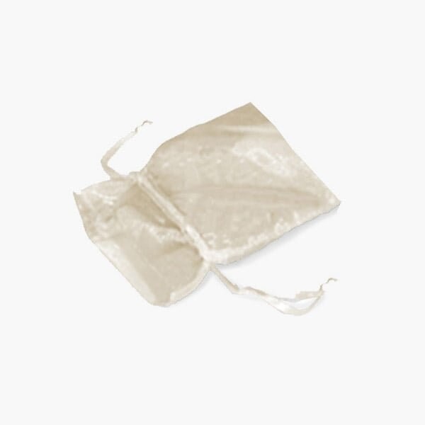 Nashville Wraps Ivory Organza Favor Bags, 2x2.5, 10PK B01802 - main