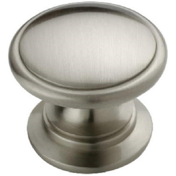 Gardencare BP53012G10 1.25 in. Round Allison Value Hardware Knob, Satin Nickel GA1634446 - main