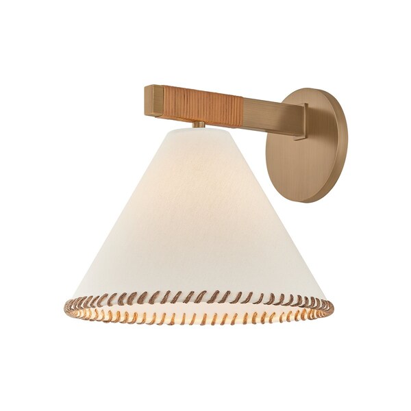 Troy Lighting 1 Light Quill Wall Sconce Gilded Ivory B4717-GLI - main