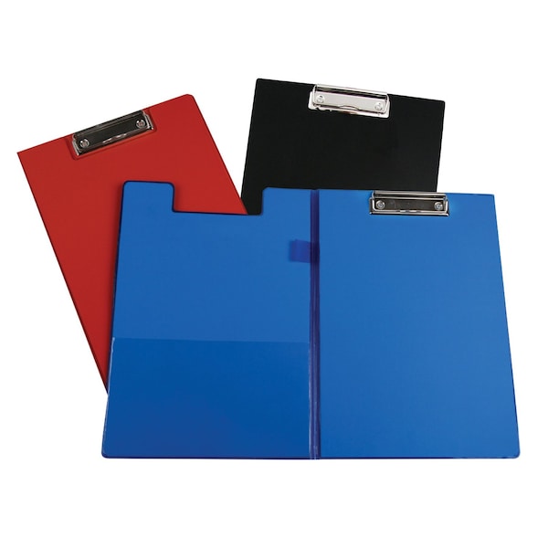 C-Line Products 8-1/2" x 11" Assorted Vinyl Clipboard Folder, 1/EA, 12EA/DS, 3DS/CT 30600-DS - main