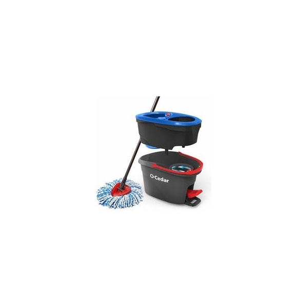 O-Cedar EasyWring RinseClean Spin Mop - MicroFiber Head - Washable, Reusable, Machine Washable, 168534 - main