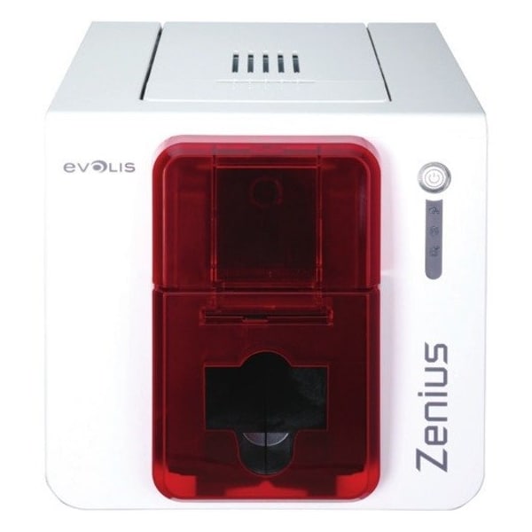 Evolis Zenius Classic Grey Brown Printer without option, USB- with Cardpresso XXS Lite software licence ZN1U0000TS - main