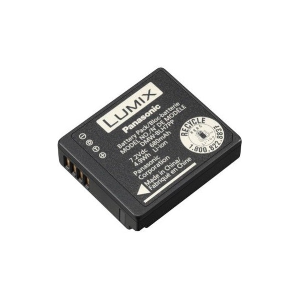 Panasonic DMW-BLH7 Camera Battery - For Camera - Battery Rechargeable - 4.90 Wh - 7.2 V DC DMW-BLH7 - main