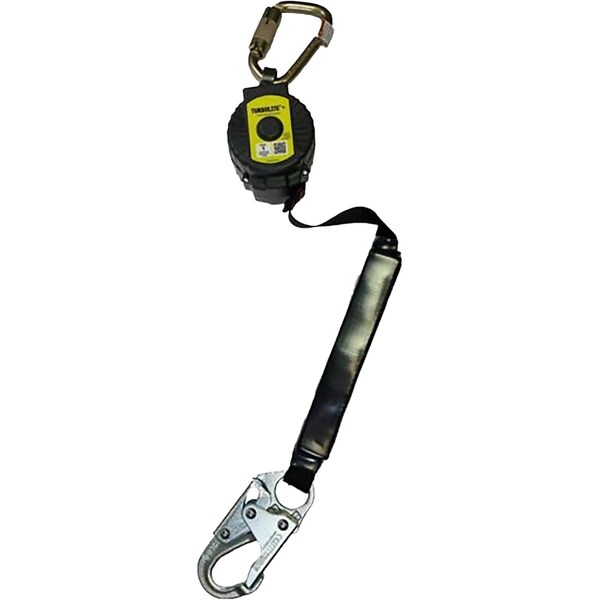 Honeywell Miller TurboLite+ Self-Retracting Lifeline, Rebar Hook, Aluminum, 1 Leg(s), 420 lb Weight Capacity MTL-OHW1-71/11FT - main