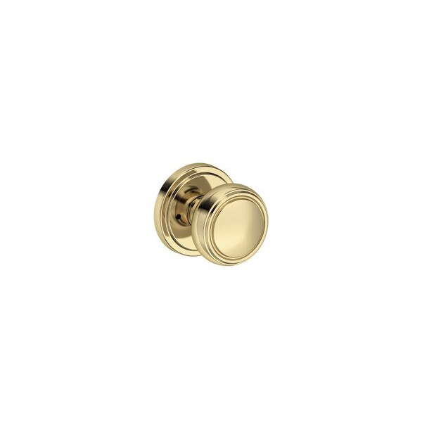 Baldwin Residential Door Knobs Privacy Reversible Non-Lacquered Brass PVBRESRR031 - main