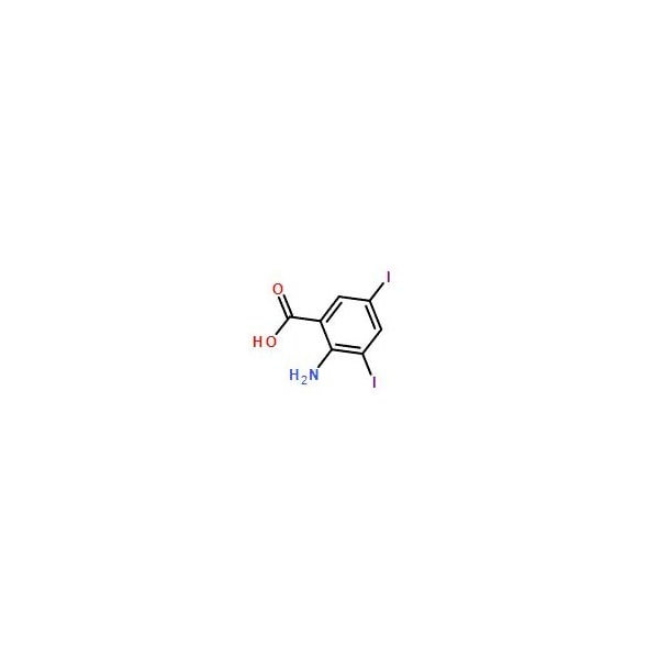 Ak Scientific 2-Amino-3, 5-diiodobenzoic acid (5g), CAS 609-86-9 9123AB-5g - main