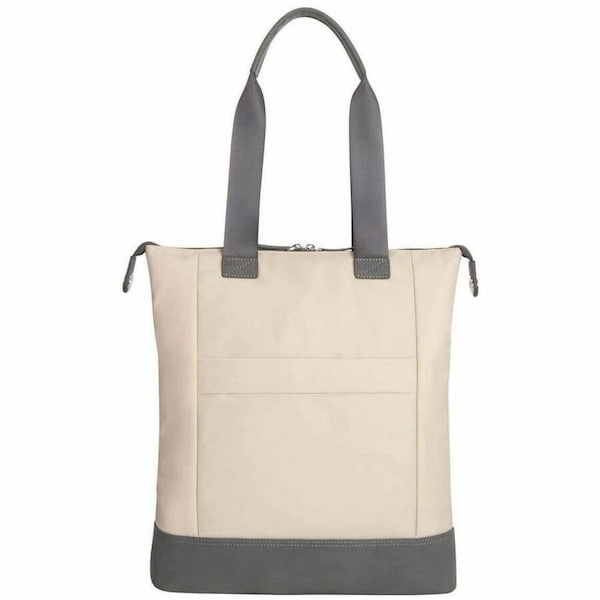 NEWPORT NORTH-SOUTH TOTE TAN 15INCH