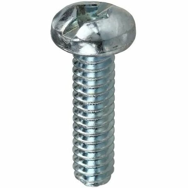 Dottie #8-32 x 1-1/4 in Combination Slotted/Square Round Machine Screw, Zinc Plated Carbon Steel, 100 PK RMDS832114 - main