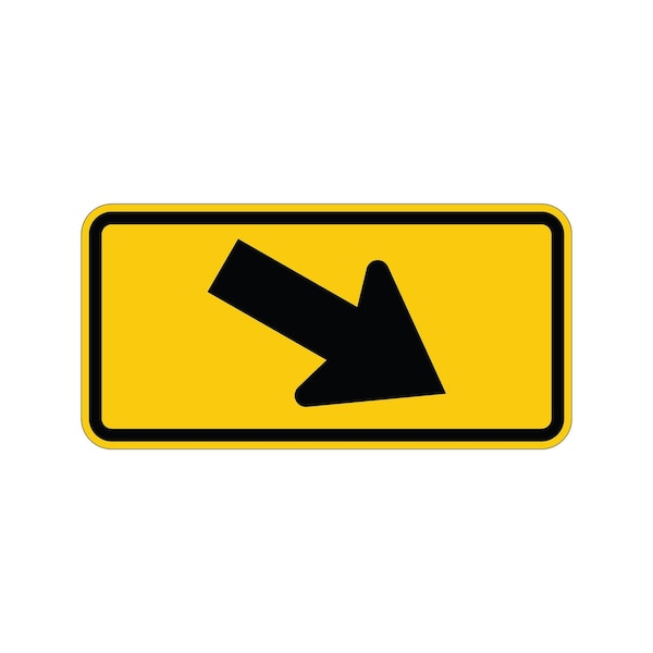 Sign Solutions Usa Traffic Sign, 30 in Width, Aluminum Sign, Horizontal Rectangle DUS06DYE3018W16-7pR - main