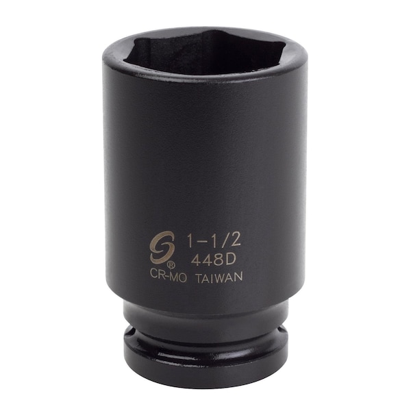 Sunex 3/4 in Drive 1-1/2 in Deep Impact Socket 448D - main