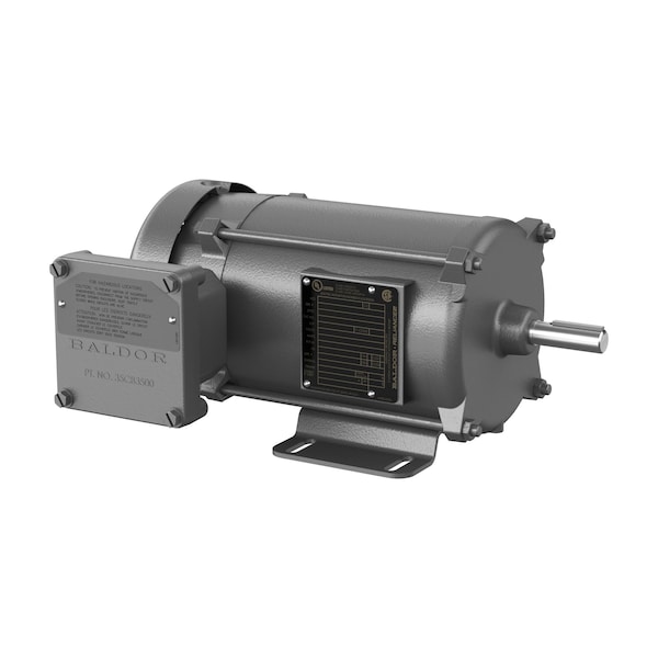 Baldor-Reliance 1/2 HP, 3600 RPM, Three Phase, 208-230/460V, 60HZ, XPFC, 56, F1 XM050522A - main