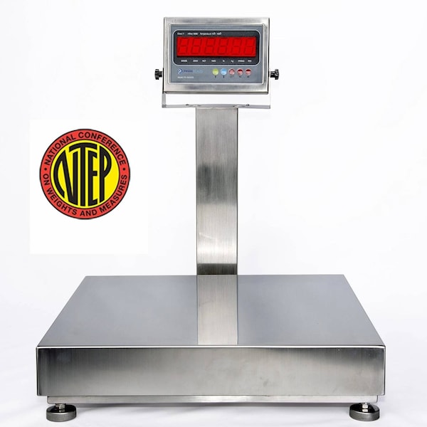 Prime Systems New NTEP 18x18 Bench Scale with indicator Stainless Steel LP-7611-1818-202SS - main