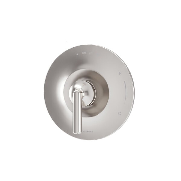 Symmons Birch Wall Mounted Single Handle Shower Valve Trim (Valve Not Included) 5990STNTRM - main