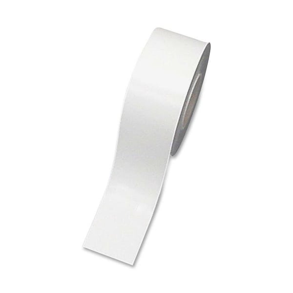 Magna Visual Magnetic Strip Roll, White, 2 in. x 50 ft. MR50-161P - main