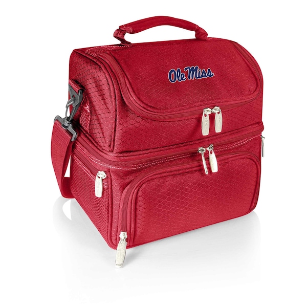 Picnic Time Family Of Brands NCAA Ole Miss Rebels Pranzo Lunch Bag - Insulated Lunch Box with Picnic Set 512-80-100-374-0 - main