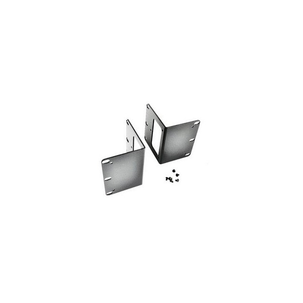 Cable Wholesale 4U 23 inch Telco Rack Mounting Brackets (pair) Black Powder Coat 68F1-23040 - main