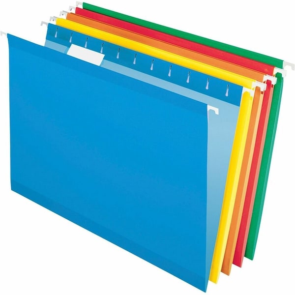 Pendaflex FOLDER, HANGING, LGL, 1/5, AST, 25PK 415315ASST - main